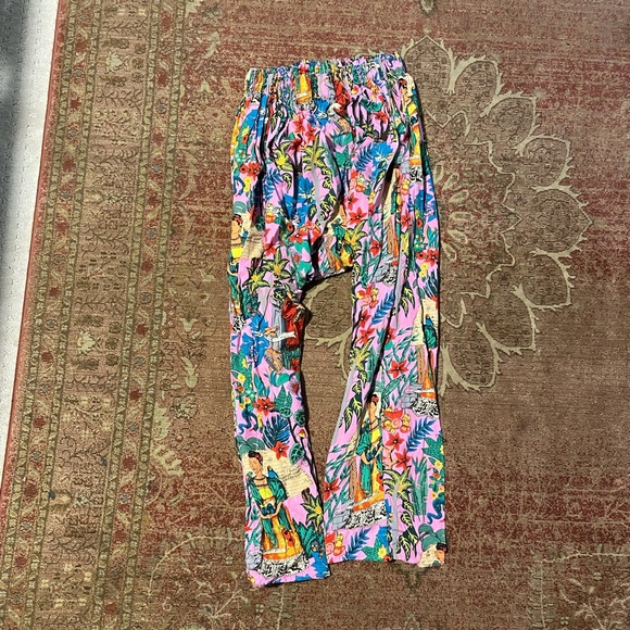 Handmade Frida Kahlo harem pants - Picture 2 of 4